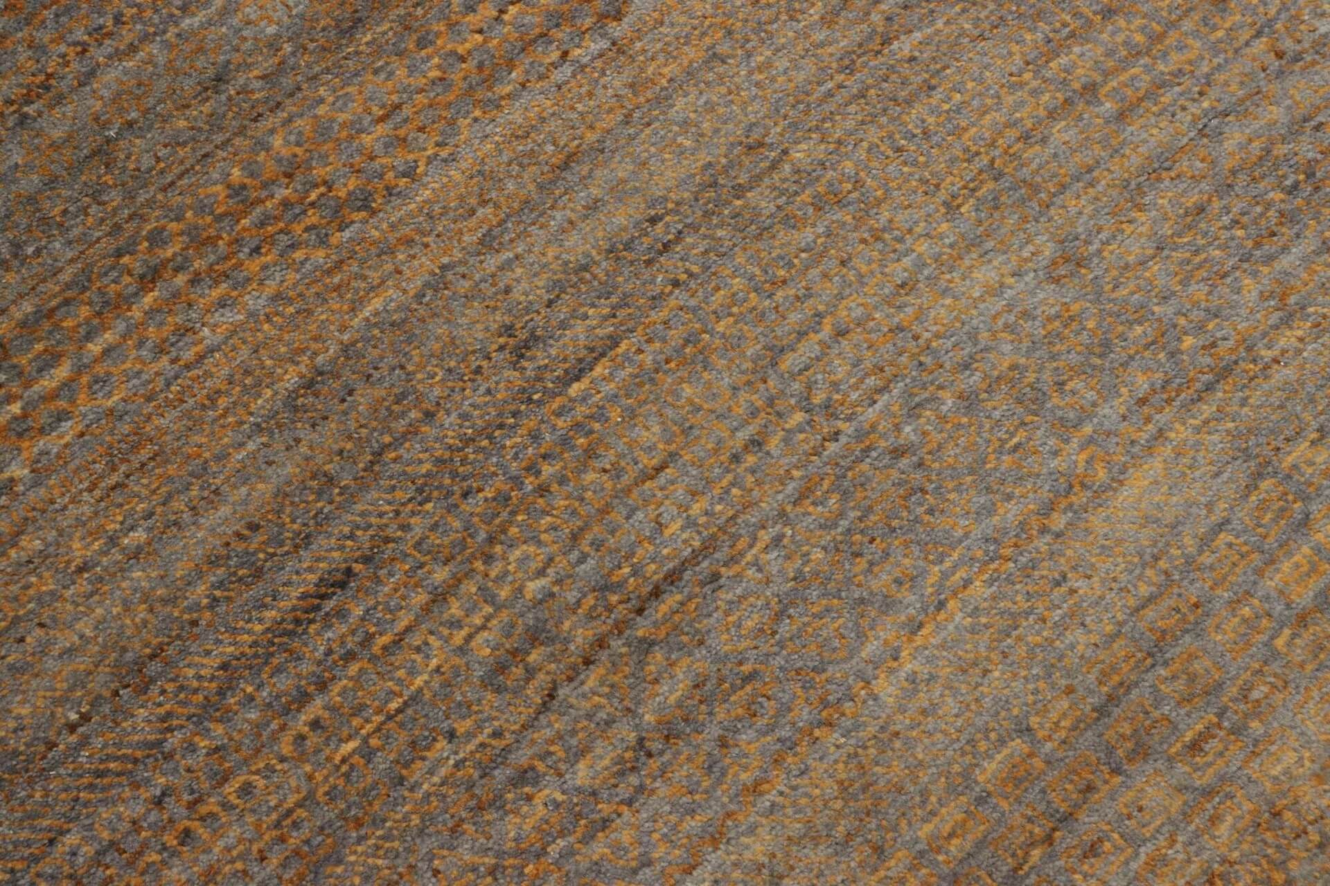 Afghanteppich MD.Royal Brown, handgeknüpft , Schurwolle, braun/mehrfarbig, 169 x 246 cm, Detailansicht