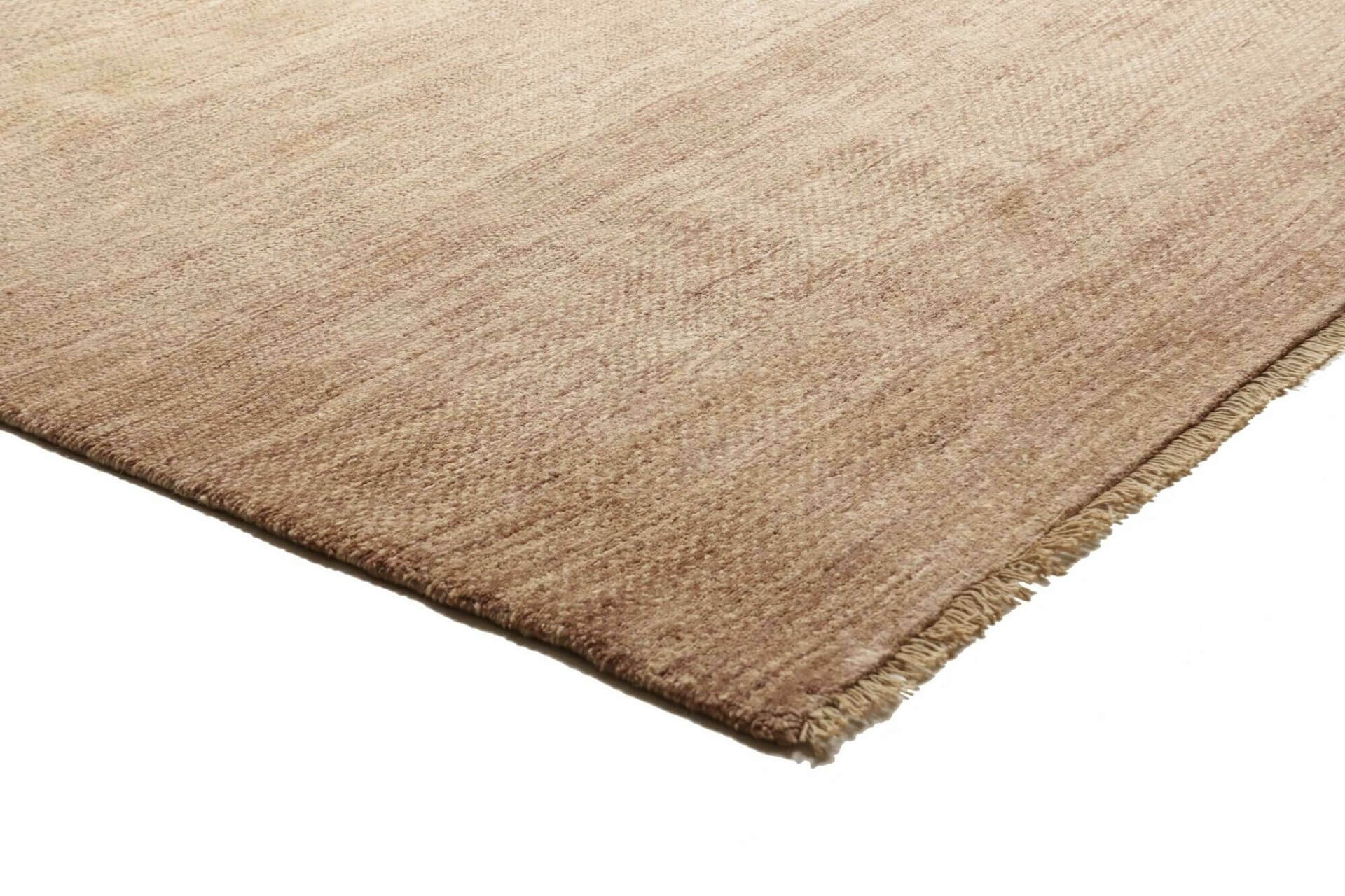Afghanteppich Shayan, handgeknüpft aus Schurwolle, beige/braun, 197 x 296 cm, Detailansicht