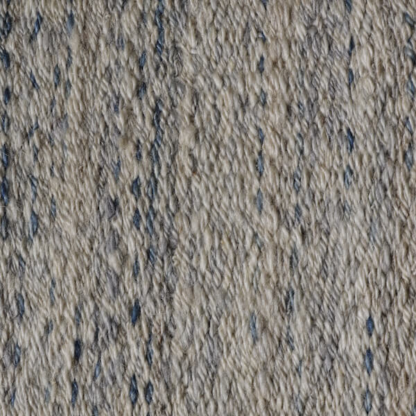 Persischer Kelim Schurwolle handgewebt, beige/hellblau Detailansicht