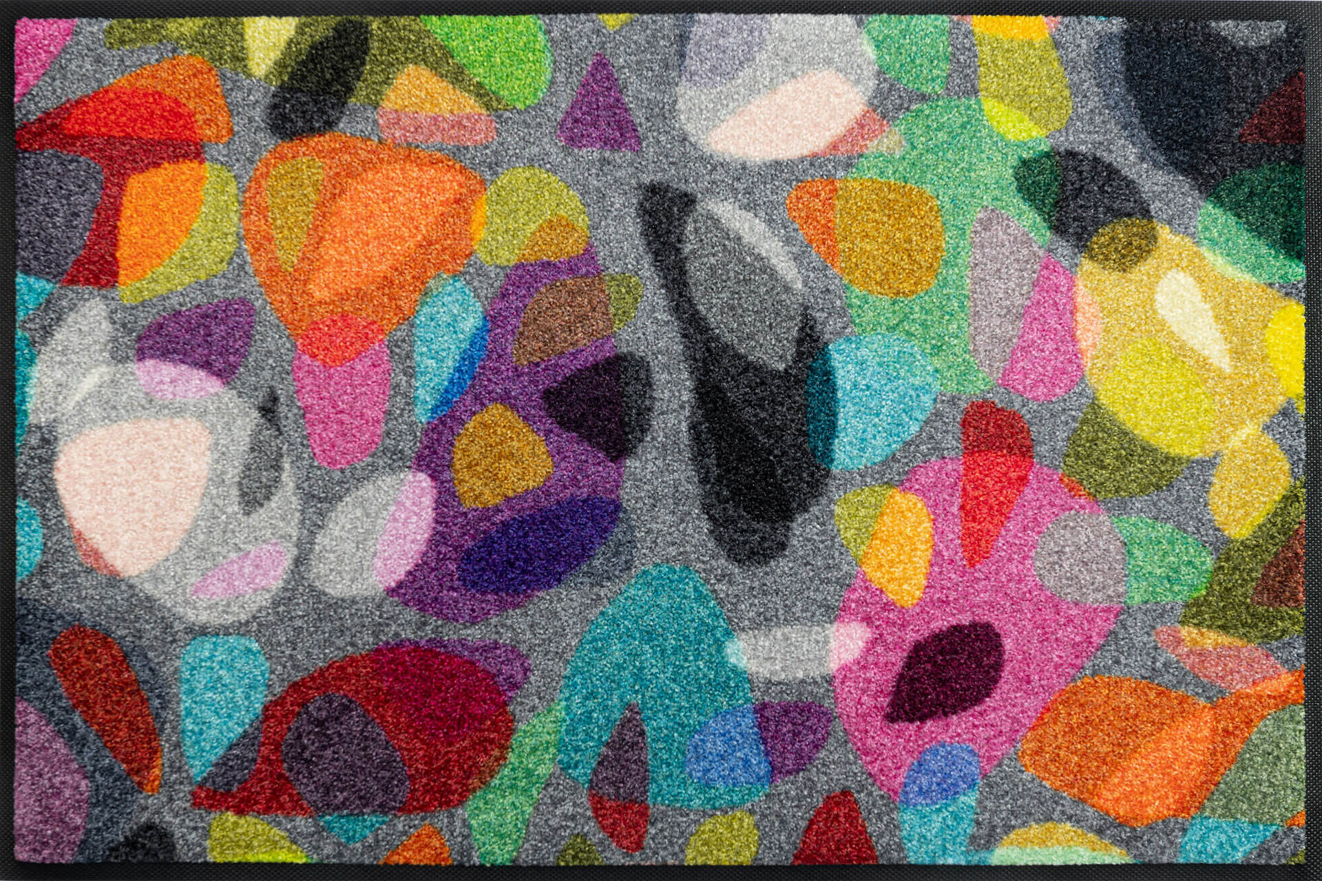 Fußmatte Reodiva, Wash & Dry Design, 050 x 075 cm, mehrfarbig, Draufsicht