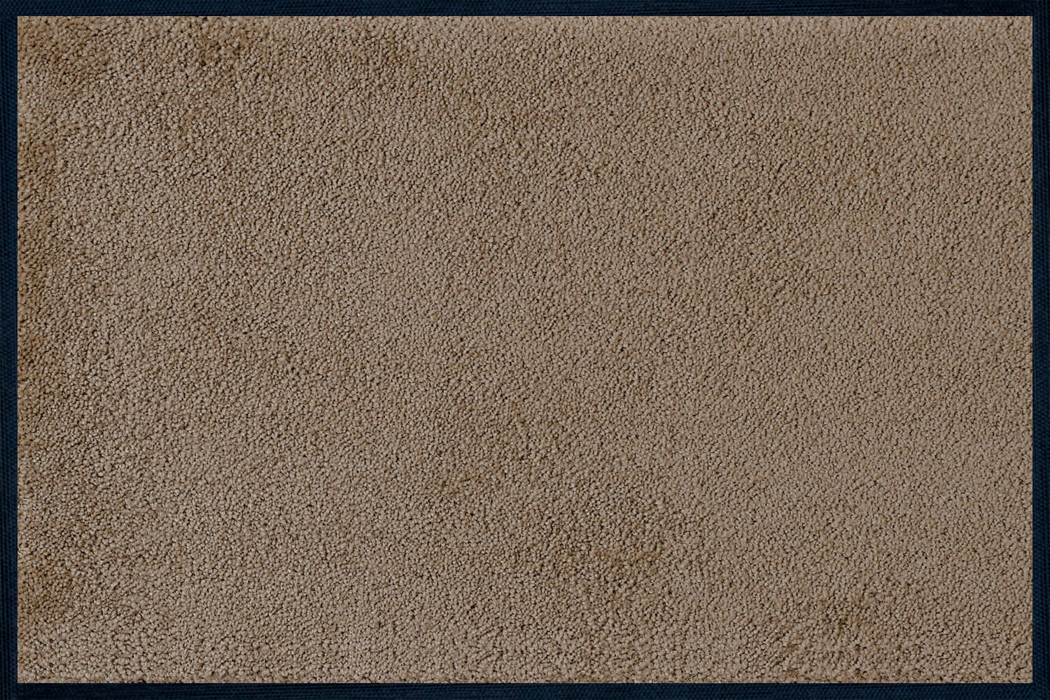 Fußmatte uni Taupe, Wash & Dry einfarbig, 040 x 060 cm, Draufsicht