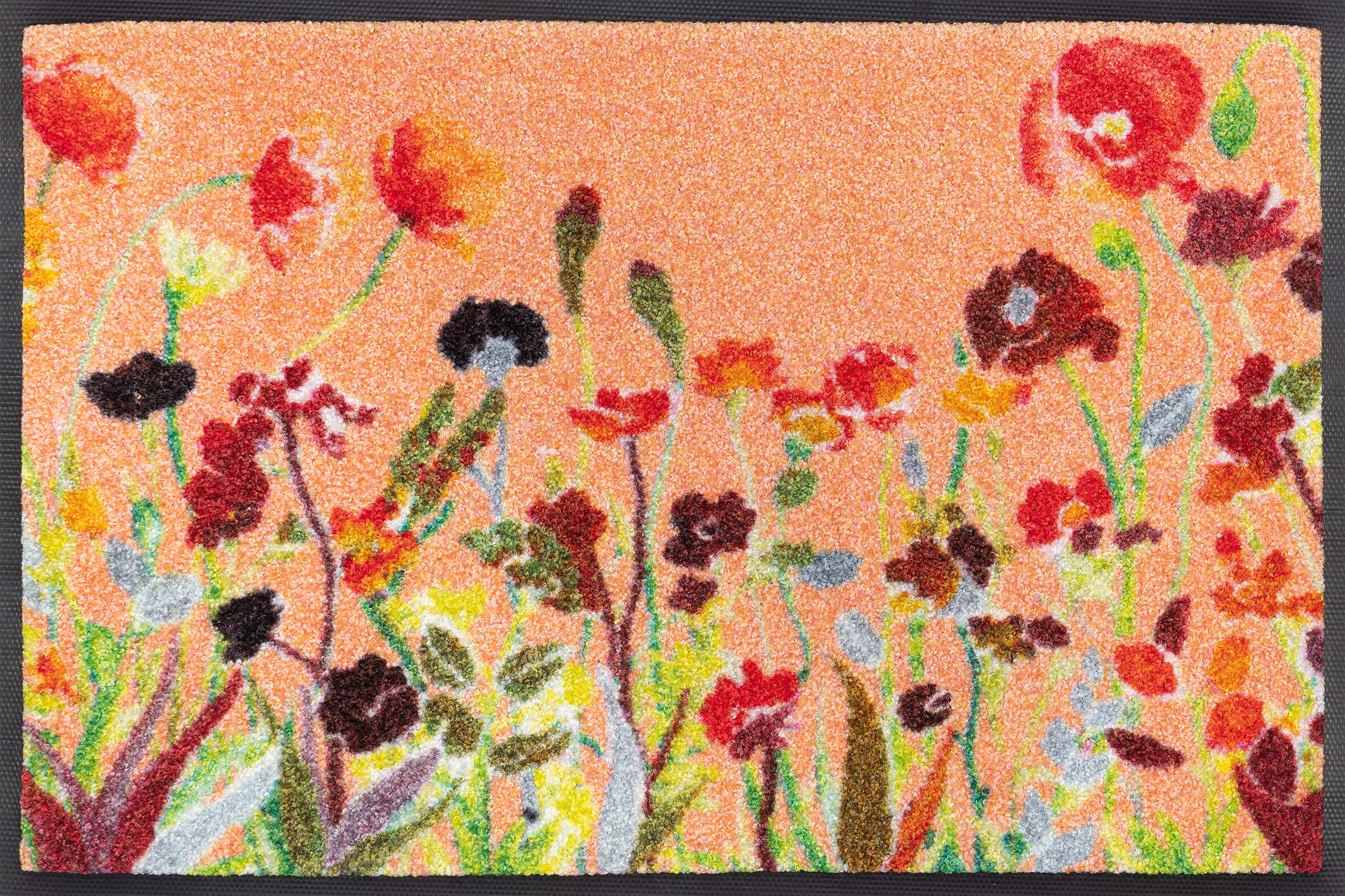 Wildflowers Sauberlaufmatte, mehrfarbig, 40 x 60 cm, Draufsicht