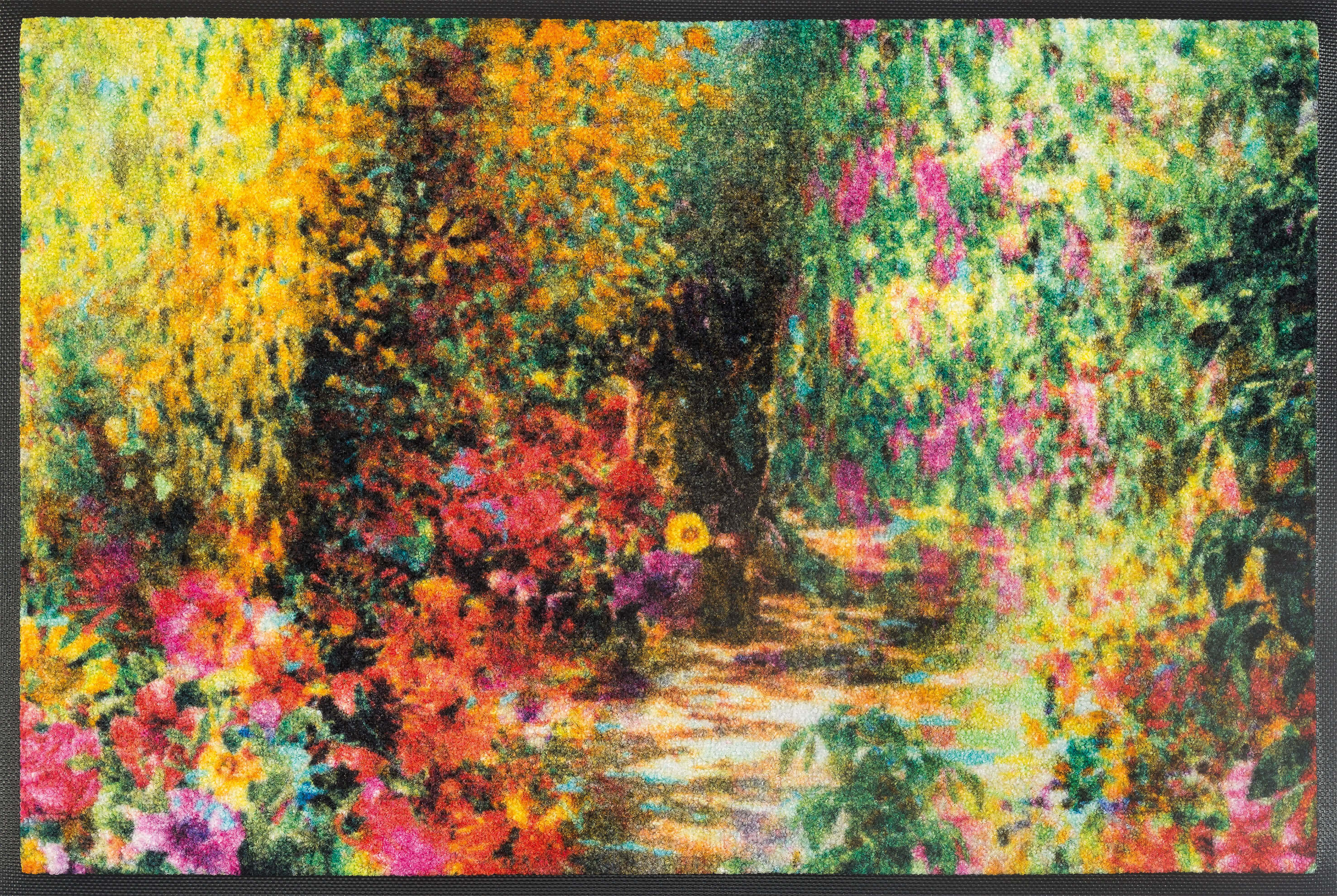 Fußmatte Primavera, Wash & Dry Designmatte, mehrfarbig, 050 x 075 cm, Draufsicht