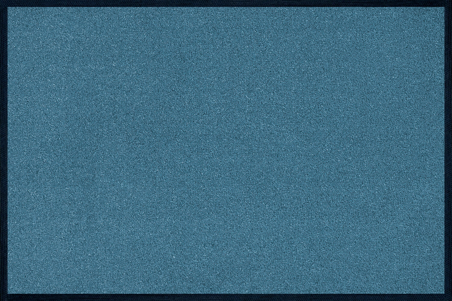 Fußmatte uni TC_Steel Blue, Wash & Dry Trend Colour, 040 x 060 cm, Draufsicht
