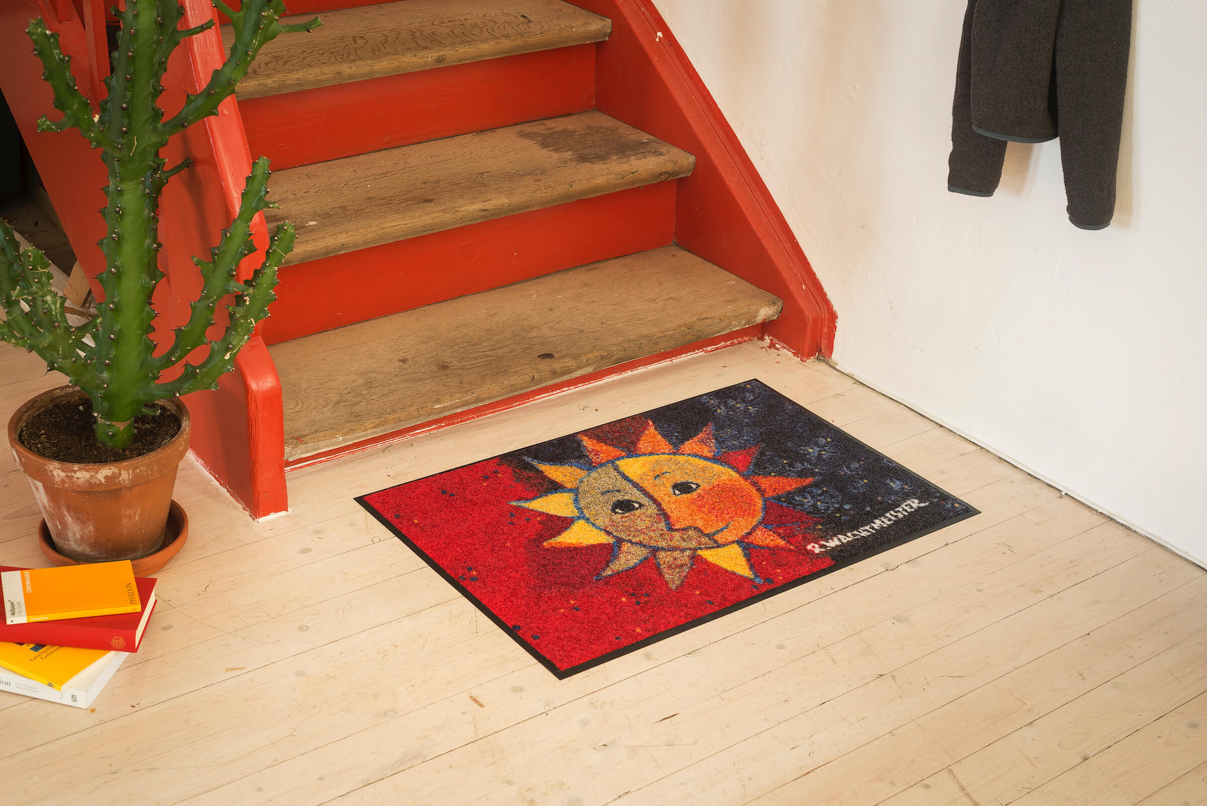 Fußmatte Sole, Rosina Wachtmeister Lifestyle, mehrfarbig, 50 x 75 cm, Interieurbild