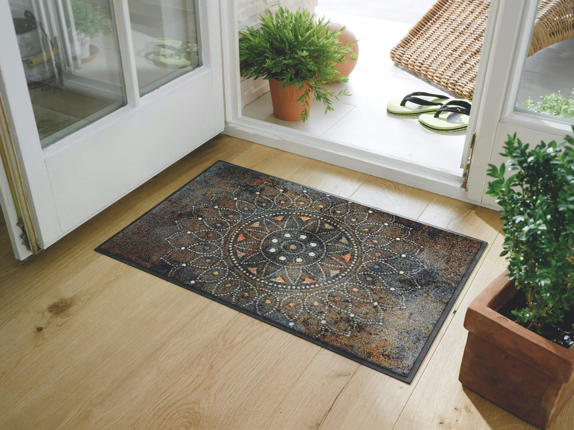 Fußmatte Madhana, Wash & Dry Interior Design, 50x 75 cm, Milieubild