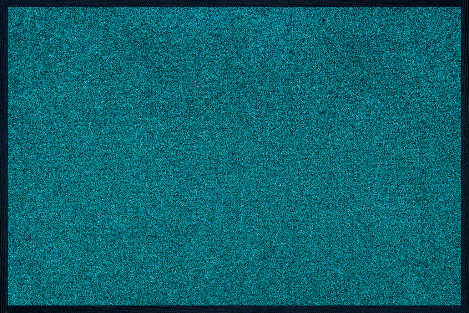 Fußmatte uni TC_Peacook Green, Wash & Dry Trend Colour, 040 x 060 cm, Draufsicht