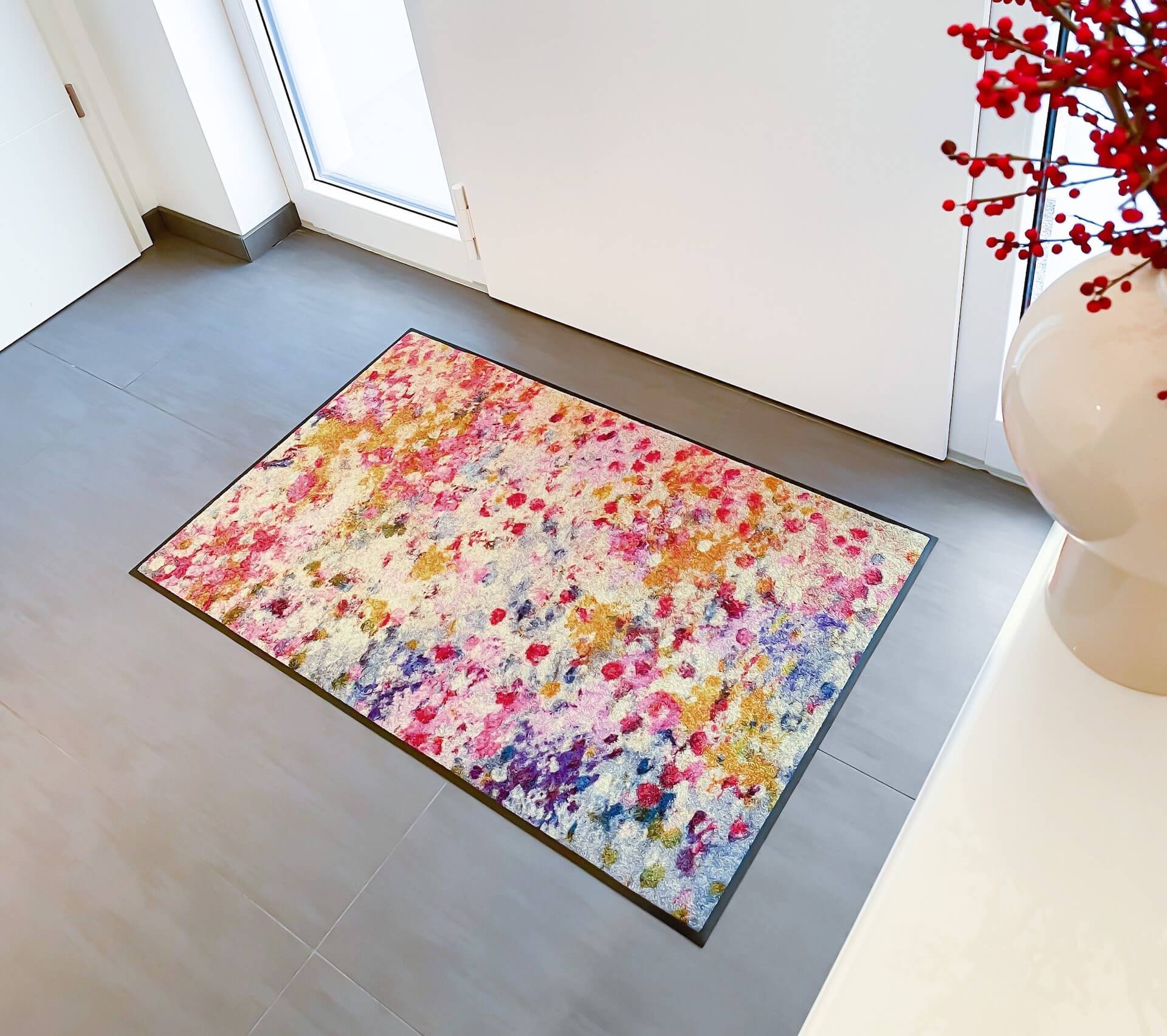 Fußmatte Wild Summer, Wash & Dry Design, mehrfarbig, 075 x 120 cm, Milieubild