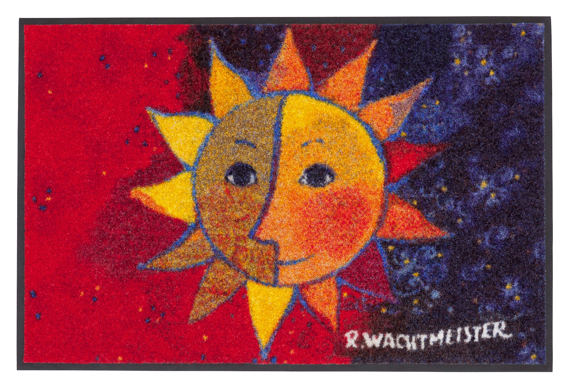 Fußmatte Sole, Rosina Wachtmeister Lifestyle, mehrfarbig, 50 x 75 cm, Draufsicht